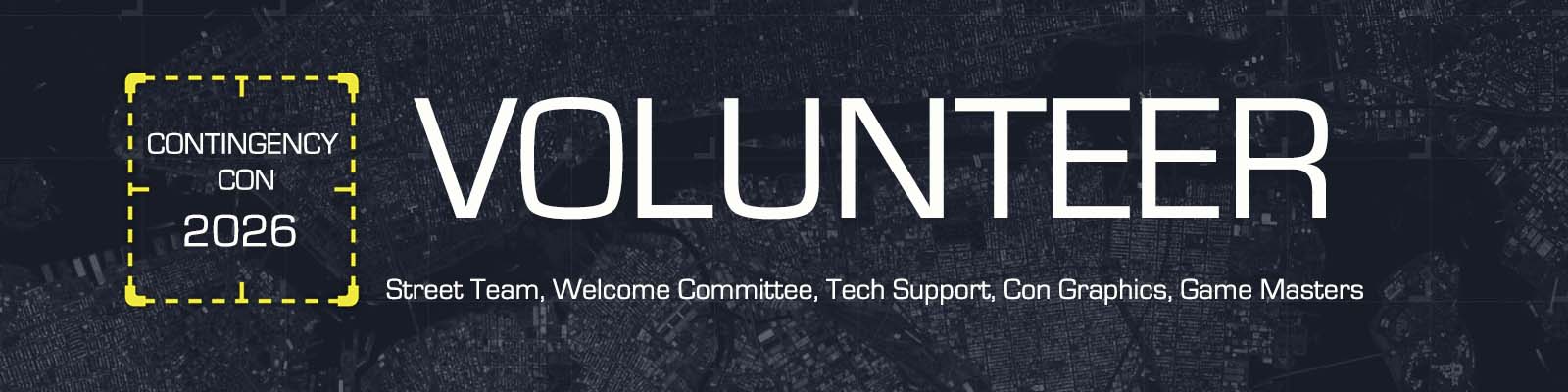 Contingency Con Volunteer Signup